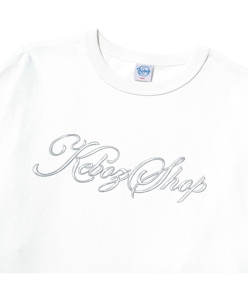 「KEBOZ」 長袖Tシャツ X-LARGE ホワイト メンズ_画像4