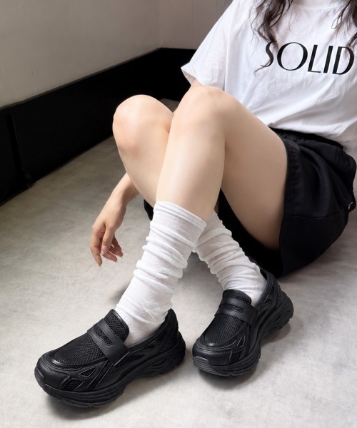 DEMETER（デメテル） ローファー 厚底 プラットフォーム メッシュ
