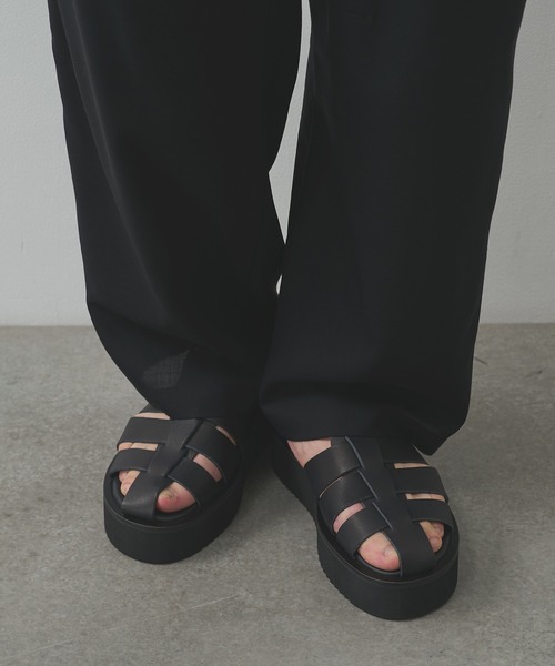 サンダル 「PADRONE/パドローネ」別注 CS GURRKHA SANDALS / PK2308-3210-26A メンズの画像