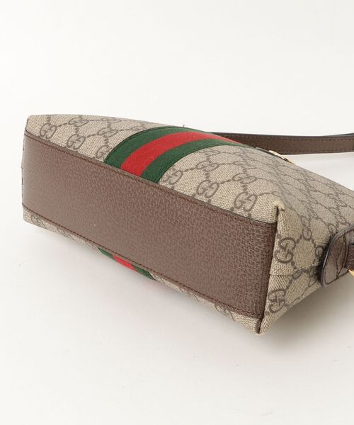 グッチ オフィディア ショルダーバッグ GGスプリームキャンバス ブラウン GUCCI（グッチ） GGスプリーム キャンバス オフィディア スモール