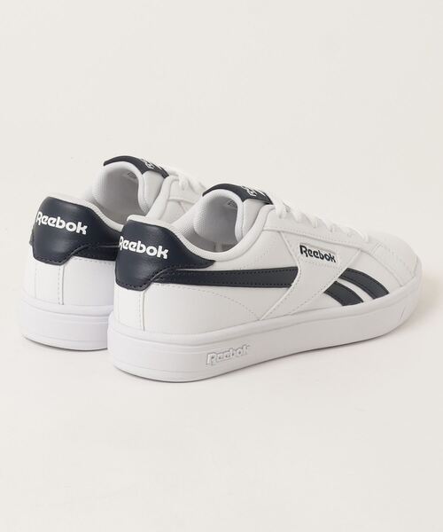 「Reebok」 ローカットスニーカー 26.5cm ホワイト×レッド メンズ_画像4