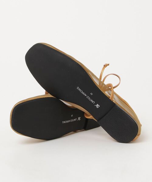 「SY UNITED ARROWS」 フラットパンプス 25cm ブラック レディース_画像3