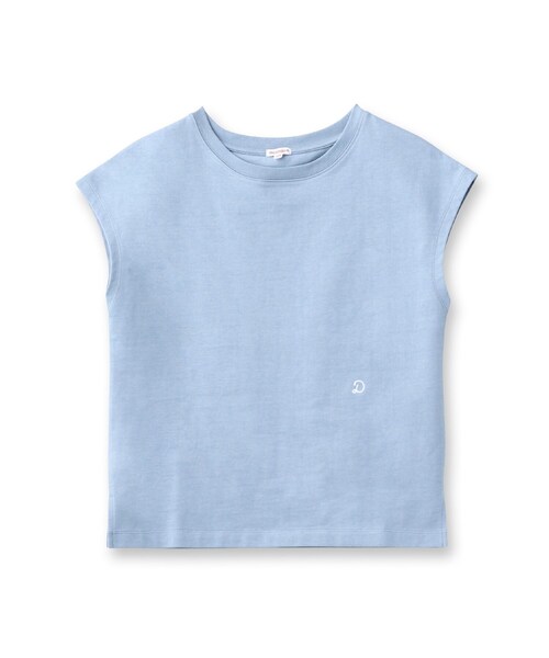 「DRESSTERIOR」 半袖カットソー 36 オフホワイト レディース_画像5