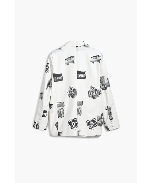 「Desigual」 テーラードジャケット L ホワイト レディース_画像6