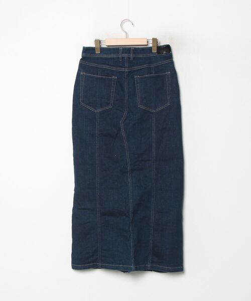 「DIESEL BLACK GOLD」 デニムスカート 44 ネイビー レディース_画像2