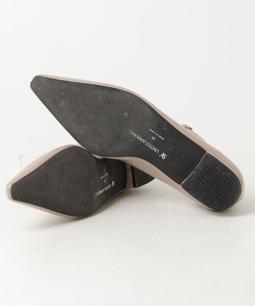 「SY UNITED ARROWS」 フラットパンプス 24cm ベージュ レディース_画像3