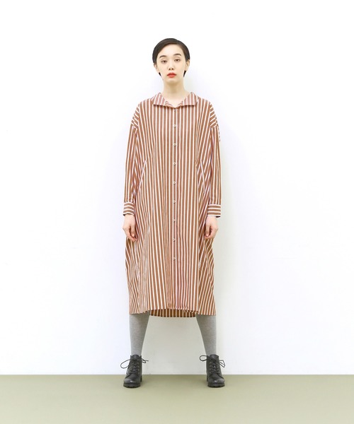 ワンピース シャツワンピース ブロードストライプワンピース Zozotown Paypayモール店 通販 Paypayモール