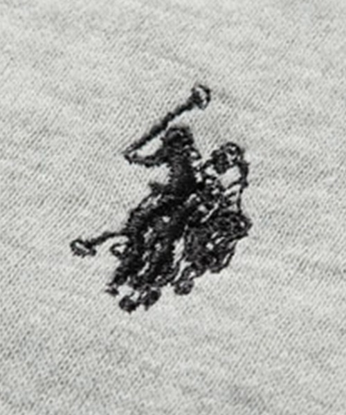 トレーナー スウェット 「U.S.POLO ASSN./ユーエスポロアッスン」裏起毛ハーフジッププルオーバー レディース