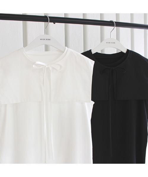 美品　完売品　TMG スタンドカラー ノースリーブ トップスA ホワイト JILL STUART（ジルスチュアート） ニット セーター ガーター編