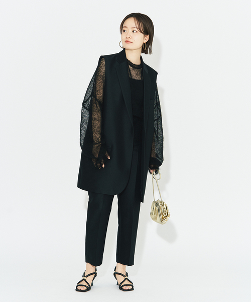 HARDY NOIRアルディーノアールTW二重織オーバーサイズベスト美品 HARDY NOIR ベスト TW二重織オーバーサイズベスト レディース