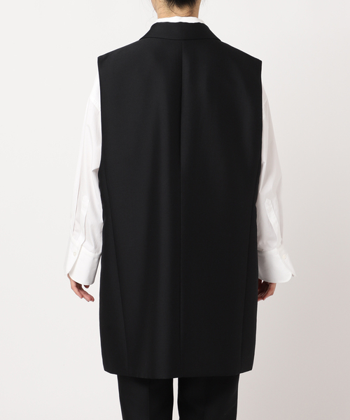 HARDY NOIRアルディーノアールTW二重織オーバーサイズベスト美品 HARDY NOIR ベスト TW二重織オーバーサイズベスト レディース
