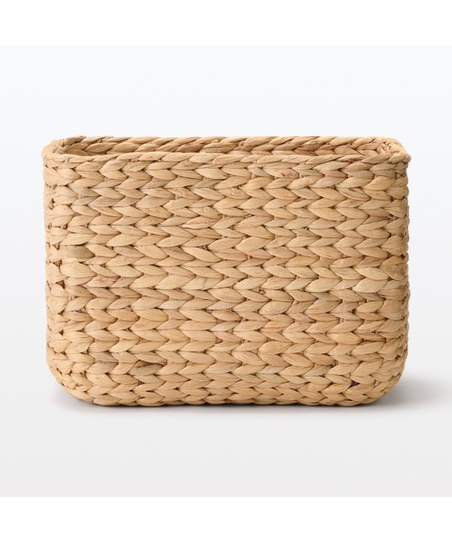 無印良品（MUJI） 収納 ウォーターヒヤシンス 長方形 バスケット 大 約