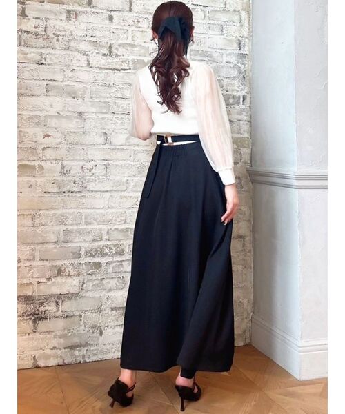 RESEXXY（リゼクシー） スカート ウエストオープンフレアスカート