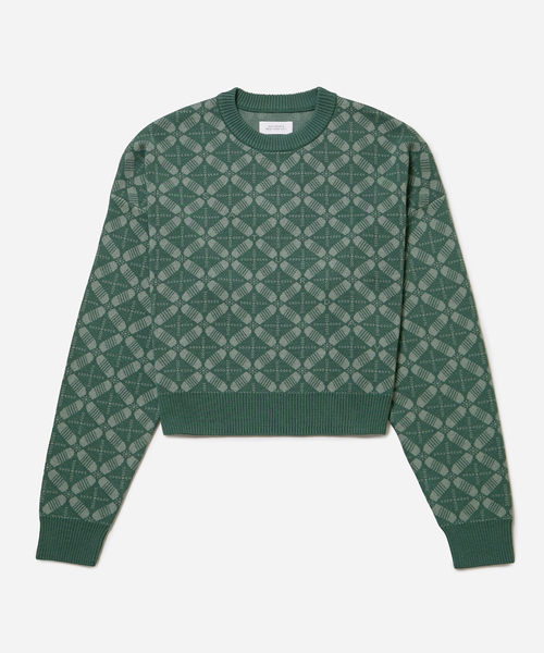 ニット セーター Hunakai Blockprint Sweater レディース Saturdays NYC ニット セーター Hunakai Blockprint Sweater