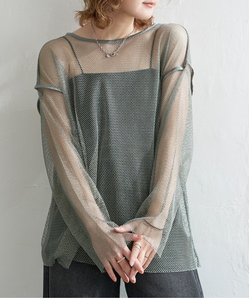 tシャツ ラメタンク レディース ラメテレコスクエアネックタンクトップ[fo1962] | レディース