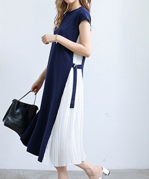 miniministore（ミニミニストア） ワンピース 半袖 ワンピース サイド
