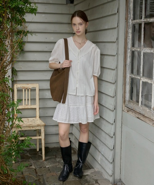 flower lace skirt / フラワーレーススカート flower lace skirt / フラワーレーススカート（スカート