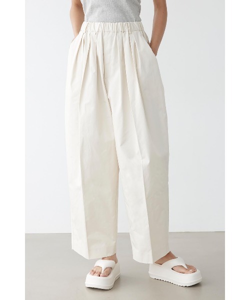 ALEXIA STAM パンツ Tuck Easy Wide Pants /タックイージー