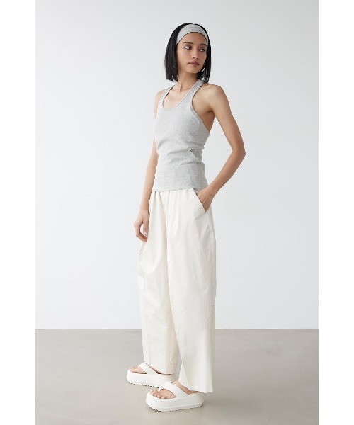 ALEXIA STAM パンツ Tuck Easy Wide Pants /タックイージー