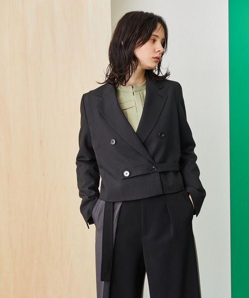 UNITED TOKYO」 テーラードジャケット 0 ベージュ レディース  