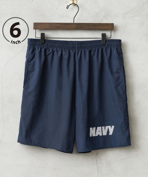 パンツ メンズ 実物 新品 デッドストック 米軍 U.S.NAVY フィジカル トレーニングショーツ made by SOFFE 6インチ｜zozo