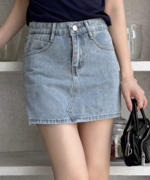 miniministore デニムスカート デニムスカパン キュロット