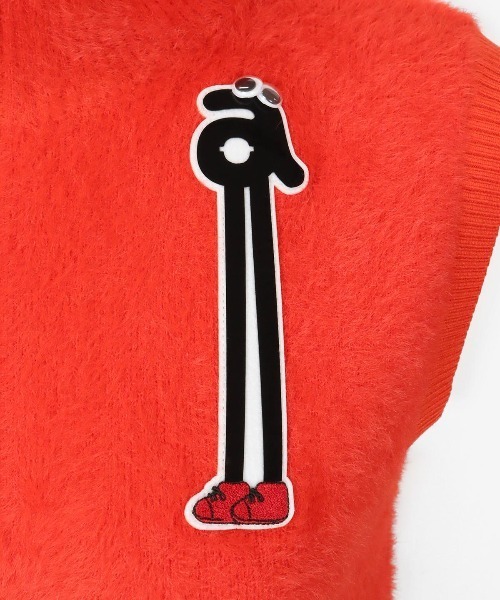 archivio（アルチビオ） ベスト ジレ 「LADIES」フード付きハーフ