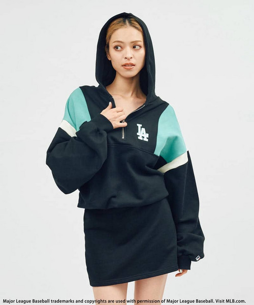 BACK TO THE FIELD ワンピース 「MLB」スウェットZIPドルマンバイ