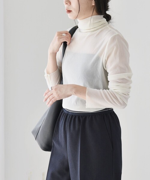 quaranciel tシャツ quaranciel:「洗濯機可能」フロッキー シアー