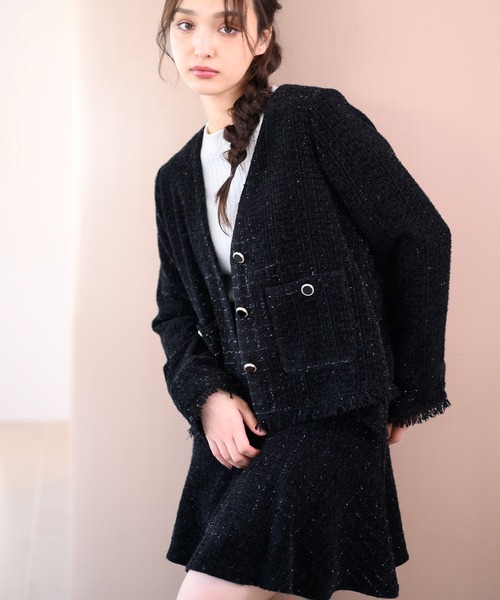 MISCH MASCH（ミッシュマッシュ） ジャケット ノーカラージャケット