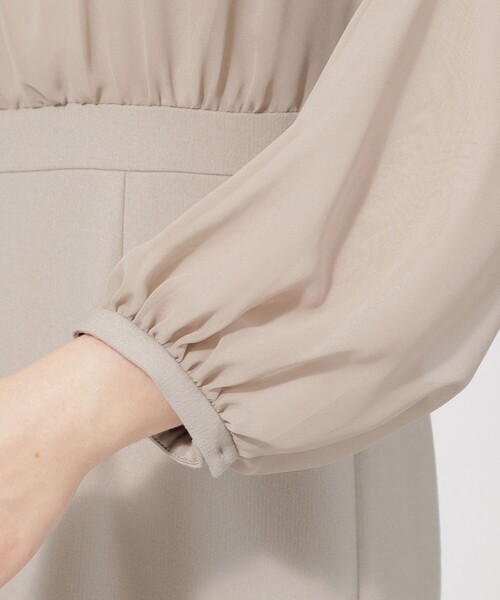 EPOCA（エポカ） ワンピース 「24 TWENTY FOUR Noble」 シフォンコンビ