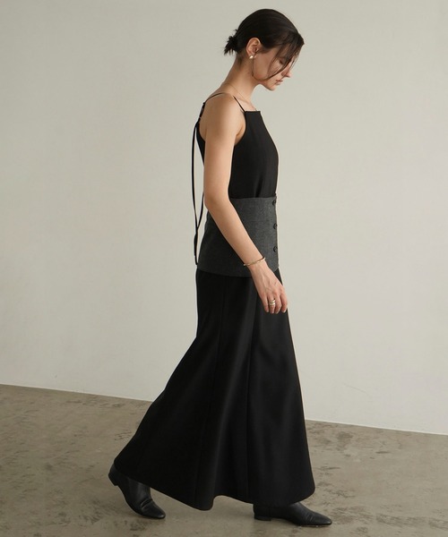 CLANE（クラネ） ジャンパースカート SKIRT SET MERMAID LINE ONEPIECE