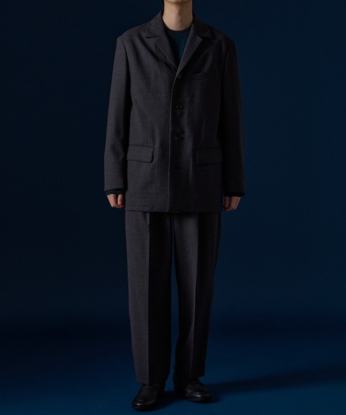 united tokyo ジャケット ノーカラー　スラックス セットアップ 1/3まで】unitedtokyo ノーカラージャケット セットアップ
