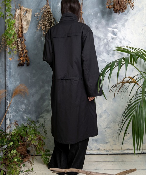 Nora Lily（ノラリリー） 「Nora Lily」Stand Collar Docking Trench
