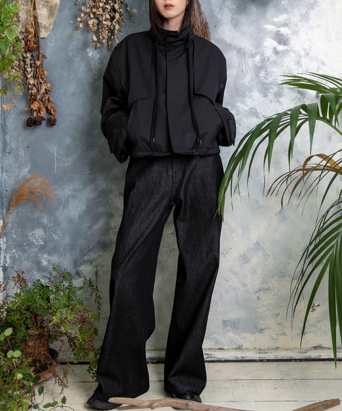 Nora Lily（ノラリリー） 「Nora Lily」Stand Collar Docking Trench