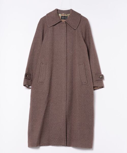 INGEBORG（インゲボルグ） ステンカラーコート コート ツイードロング