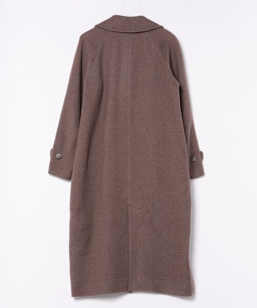 INGEBORG（インゲボルグ） ステンカラーコート コート ツイードロング
