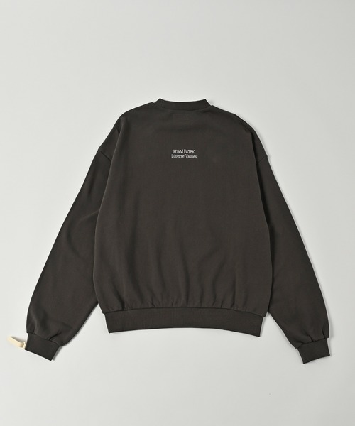 トレーナー スウェット 「ADAMPATEK/アダムパテック」logo crew neck / ロゴクルーネックスウェット レディース メンズ ADAM PATEK トレーナー スウェット 「ADAMPATEK/アダムパテック