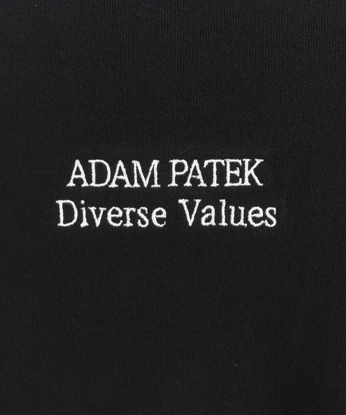 トレーナー スウェット 「ADAMPATEK/アダムパテック」logo crew neck / ロゴクルーネックスウェット レディース メンズ ADAM PATEK トレーナー スウェット 「ADAMPATEK/アダムパテック