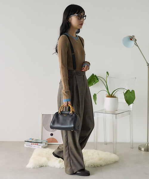 FREAK'S STORE（フリークスストア） スラックス パンツ サスペンダー