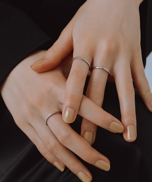 novice（ノーヴィス） 指輪 リング 「novice」CZ Ring 3 set