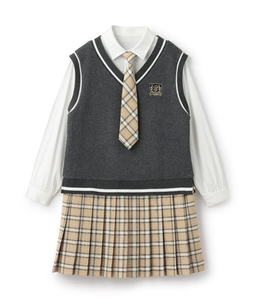 pom ponette junior（ポンポネット ジュニア） ワンピース ネクタイ 