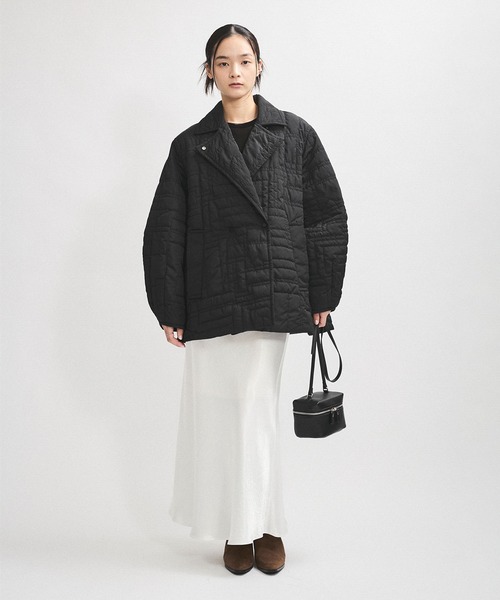 ADAM ET ROPE' スカート 「逸品」マーメイドラインサテン