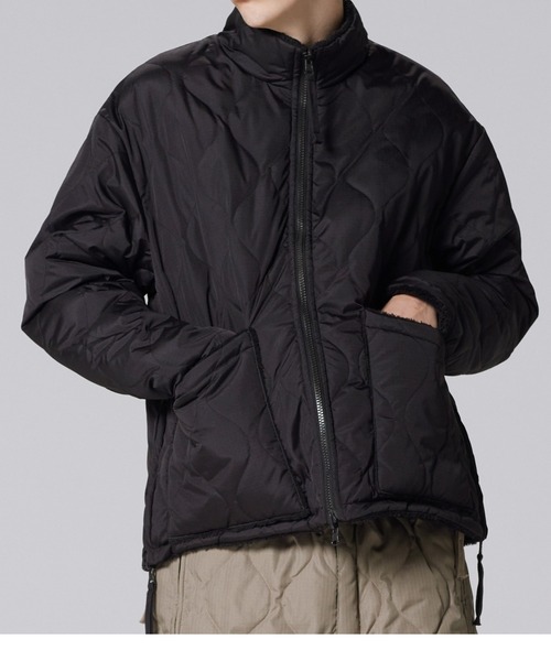 極美品♡ TAION ミリタリー リバーシブル ダウン コート ブラック TAION（タイオン） ダウンコート ダウンジャケット 「」「ウィメンズ