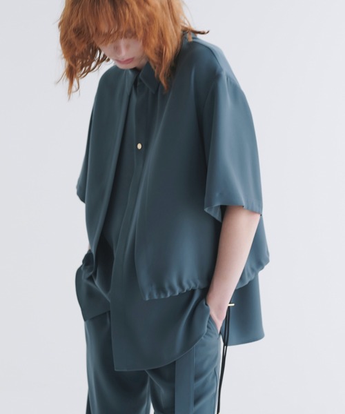 CULNI ジレ シャツ CULLNI シャツ 「別注」 ZIP POCKET SHIRTS メンズ : ZOZOTOWN