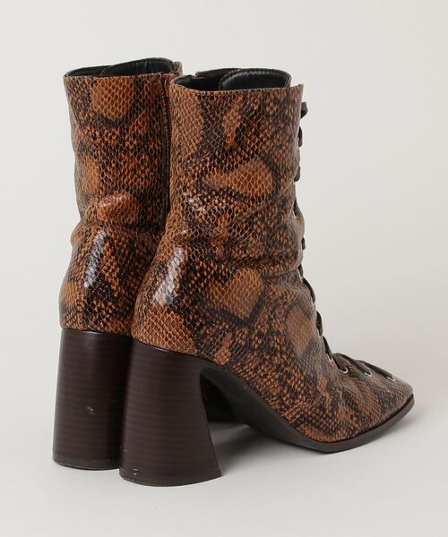 「EVRIS」 ショートブーツ M ブラウン レディース_画像2