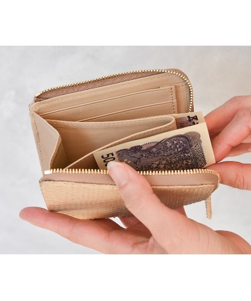 財布 グレースパイソン ミニ財布 レディース メンズの画像