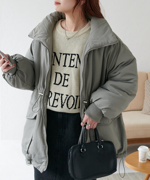 Discoat（ディスコート） ブルゾン FREE カーキ レディース : ZOZOTOWN