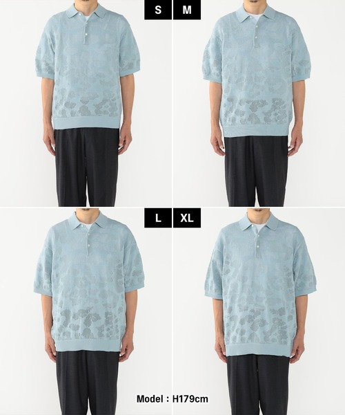 BEAMS / 12ゲージ メッシュ ポロシャツ BEAMS（ビームス）の「BEAMS / 12ゲージ メッシュ ポロシャツ