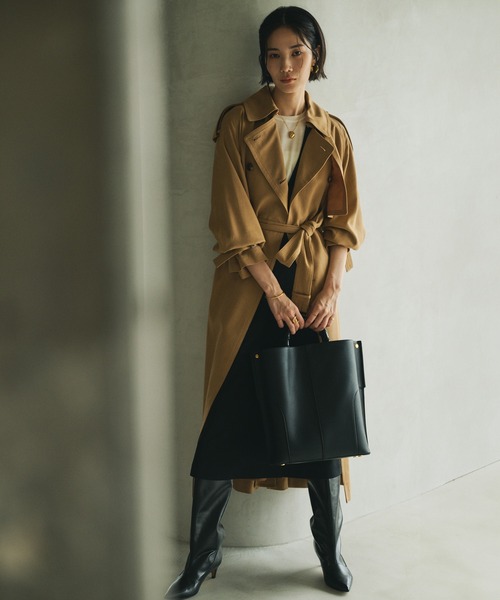 E'POR（エポール） トートバッグ 「E'POR」BAMBOO BAG Large「通勤